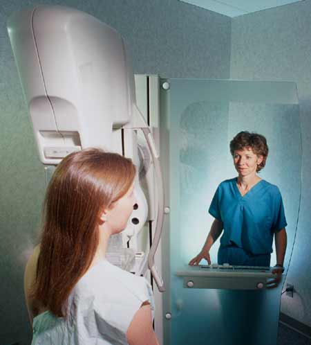 Mammogram screening procedure